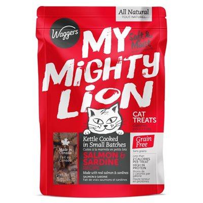 Waggers My Mighty Lion Salmon 75g Cat Supplies Waggers Pet Products 