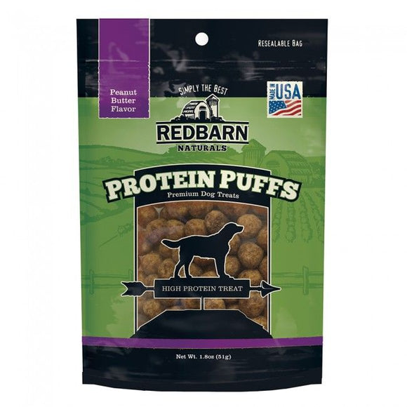 Red Barn Dog Protein Puffs Peanut Butter Dog
