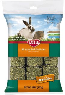 Kaytee Alfalfa Cubes Small Animal 15oz