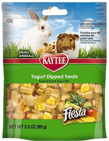Kaytee Fiesta Yogurt Dipped Treat Tropical Fruit 3.5oz KB Depot Express 