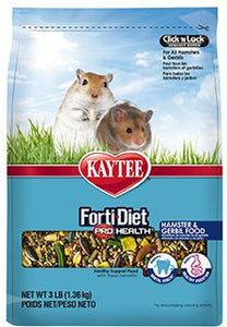 Kaytee Forti Diet Pro Health Hamster Gerbil Small Animal 1X3LB