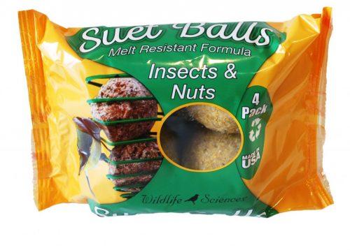 Topcrop Suet Plus Insects and Nuts Suet Balls 454g KB Depot Express 