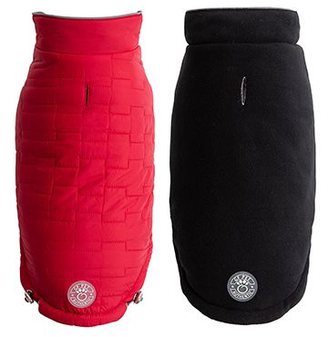 GF Pet Reversible Chalet Jacket Red Small Dog 1X1PC