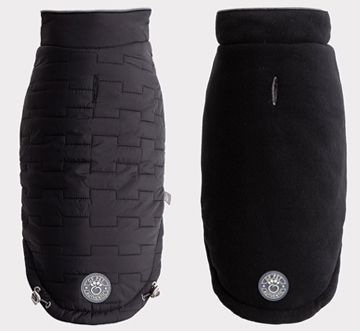 GF Pet Reversible Chalet Jacket Black XLarge Dog 1X1PC