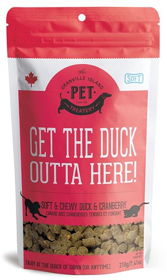 Granville Get the Duck Outta Here Dog Treats 1X210G