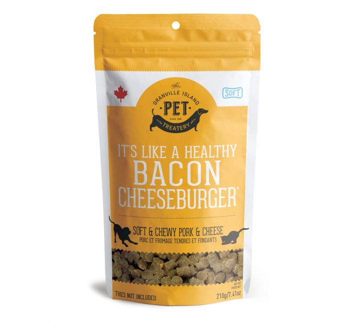Granville Its Like a Healthy Bacon Cheeseburger Pork Cheese Dog Treats 1X210G