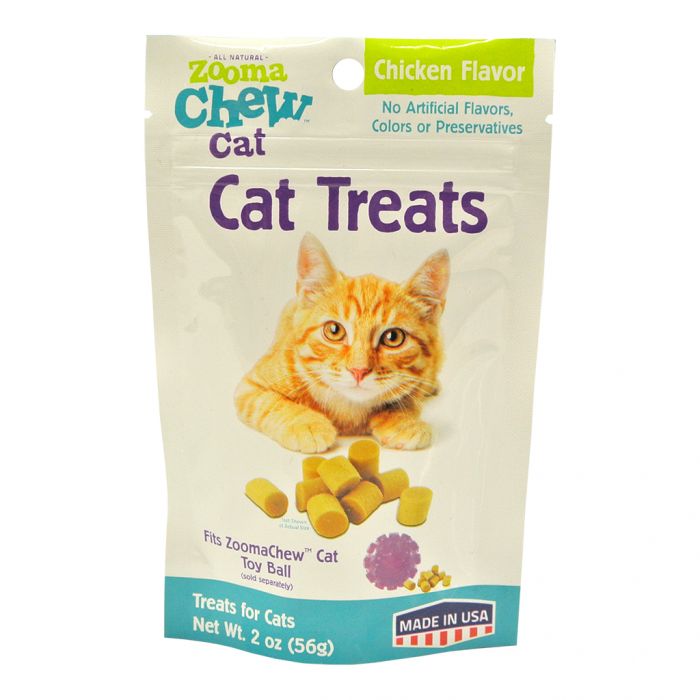 Zooma Chew Cat Treat Ball Refill 2oz