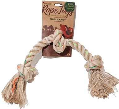 Define Planet Hemp Triple Knot Rope Toy for Dogs Large KB Depot Express 