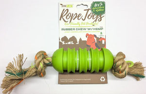 Define Planet Rope Toys Rubber Chew with Hemp Large KB Depot Express 