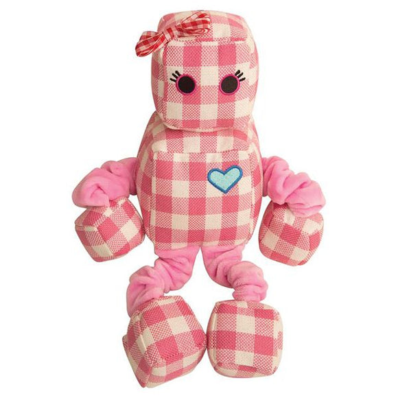 Snugarooz Rosie the Robot with Bungee Arms and Legs Dog 1X1PC 13in