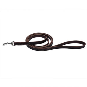 Circle T Latigo Leather Training Dog Leash 5/8inx6ft