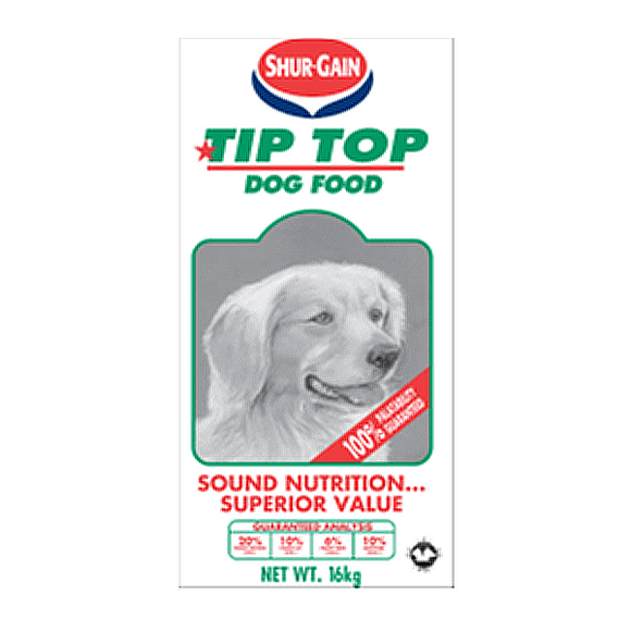 Tip Top Dog Food 16kg Dog Food KB Depot Express 
