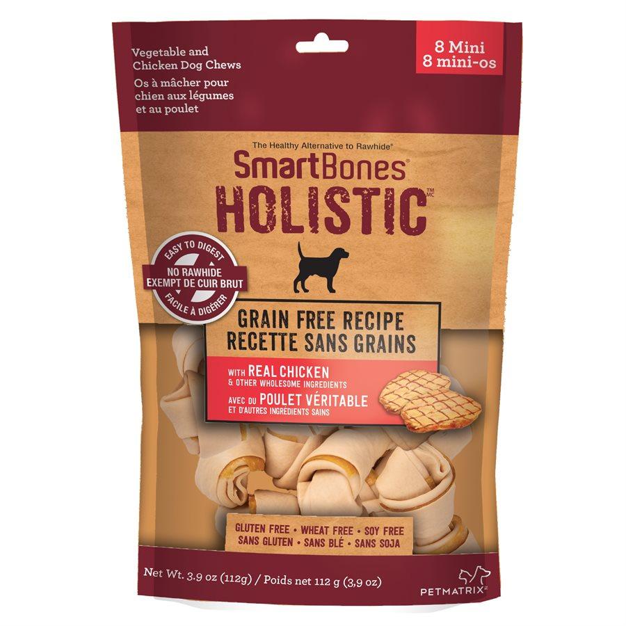 Spectrum SmartBones Holistic Grain Free Mini 8 Pack Dog Supplies Spectrum Brands 