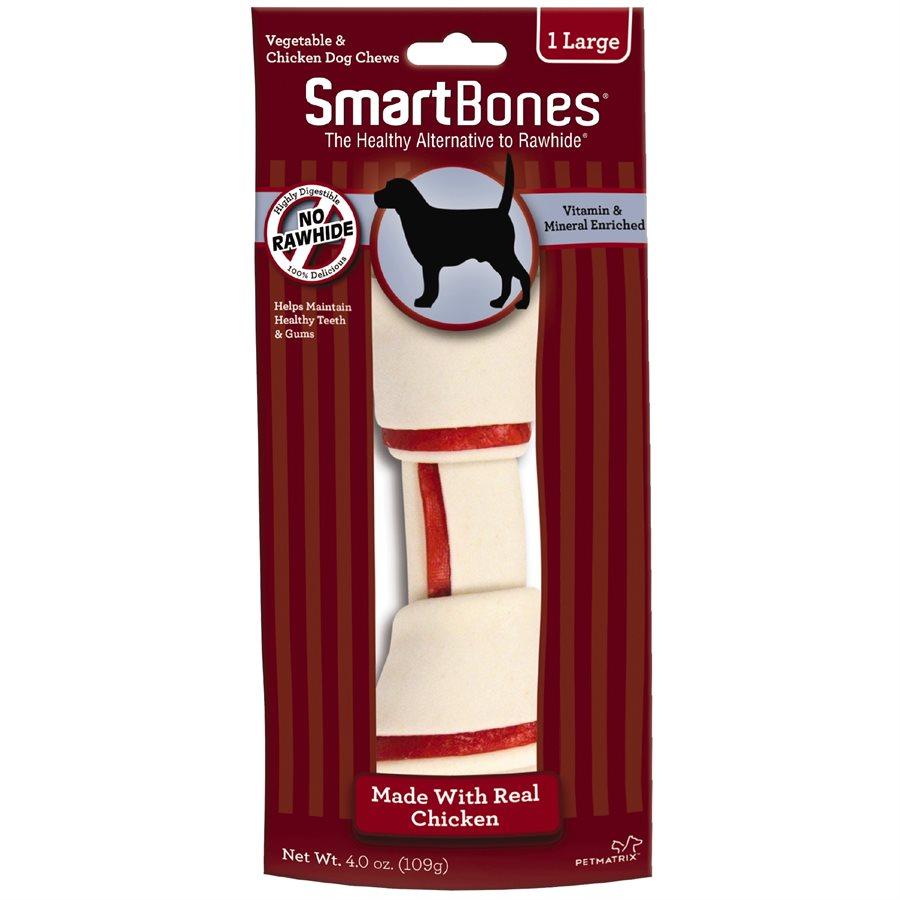 Spectrum Smart Bones Chicken Large 1 Pack Dog Food Spectrum Brands 