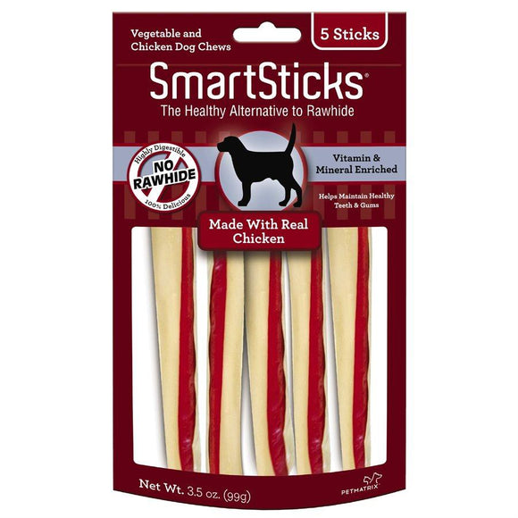 Spectrum Smart Sticks Chicken 5 Pack Dog Food Spectrum Brands 