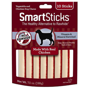 Spectrum Smart Sticks Chicken 10 Pack Dog Food Spectrum Brands 