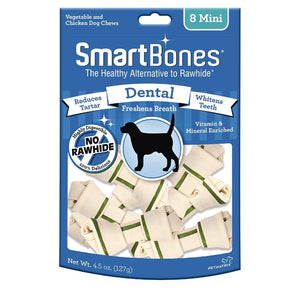 Spectrum Smart Bones Dental Mini 8 Pack Dog Food Spectrum Brands 