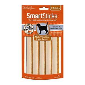 Spectrum Smart Sticks Sweet Potato 5 Pack Dog Food Spectrum Brands 
