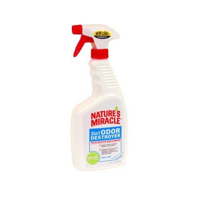 NM 3in1 Odor Destroyer-Spray (Linen) 24oz Cat Supplies Spectrum Brands 