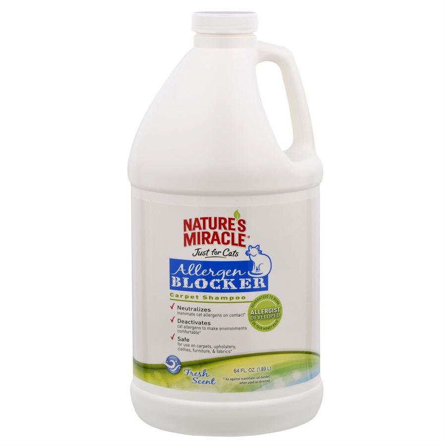 Spectrum Nature's Miracle Just for Cats Allergen Blocker Carpet Shampoo 64oz Cat Supplies Spectrum Brands 