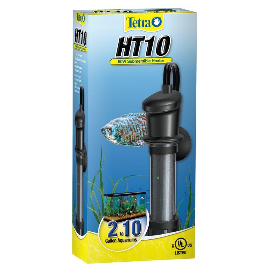 Tetra HT10 Submersible Heater 50W 2 to 10 Gallons Aquatic Spectrum Brands 