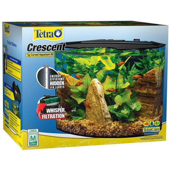 Tetra Crescent Aquarium Kit 5 Gallons Aquatic Spectrum Brands 