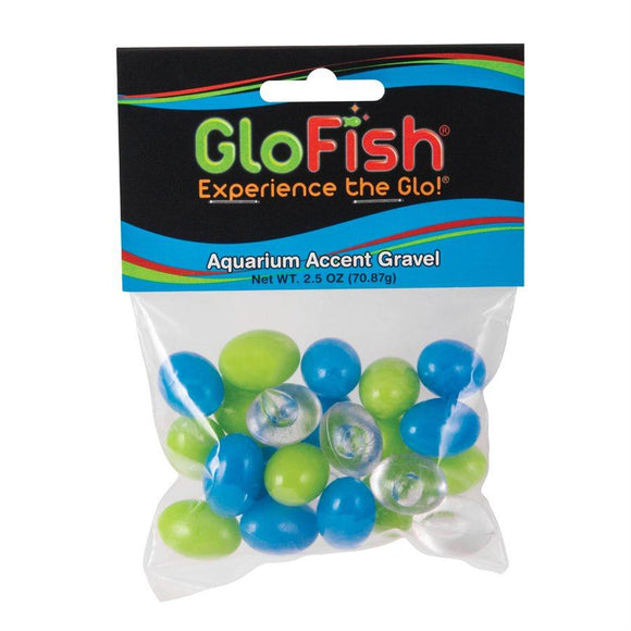 Spectrum GloFish Gravel Accent 3-Colors: Blue, Green & Clear Aquatic Spectrum Brands 