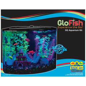 Spectrum GloFish Aquarium Kit 5g with Blue LED Light Aquatic Spectrum Brands 