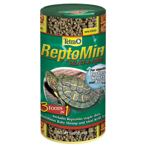 Tetra Reptomin Select-A-Food 1.55oz Aquatic Spectrum Brands 