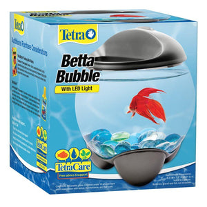 Tetra Betta Bubble Bowl Aquarium Kit 0.5 Gallons Aquatic Spectrum Brands 