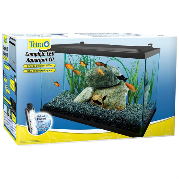 Tetra LED Deluxe Aquarium Kit 10 Gallons Aquatic Spectrum Brands 