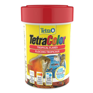 Tetra Color Flakes for Tropical Fish 0.42oz