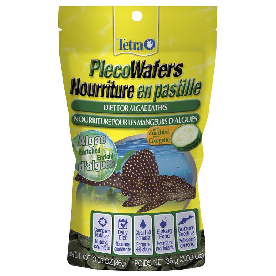 Tetra Pleco Wafers (Bilingual) 3.03oz Aquatic Spectrum Brands 