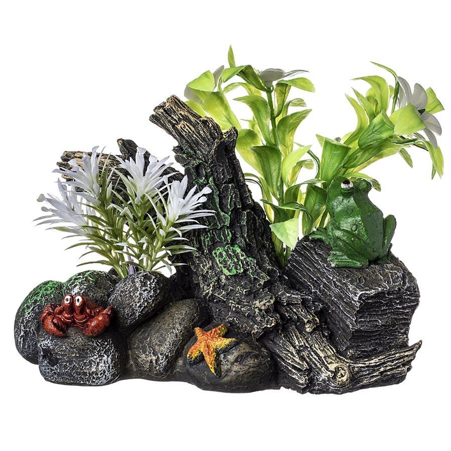 Spectrum GloFish Ornament Driftwood Extra Large Aquatic Spectrum Brands 