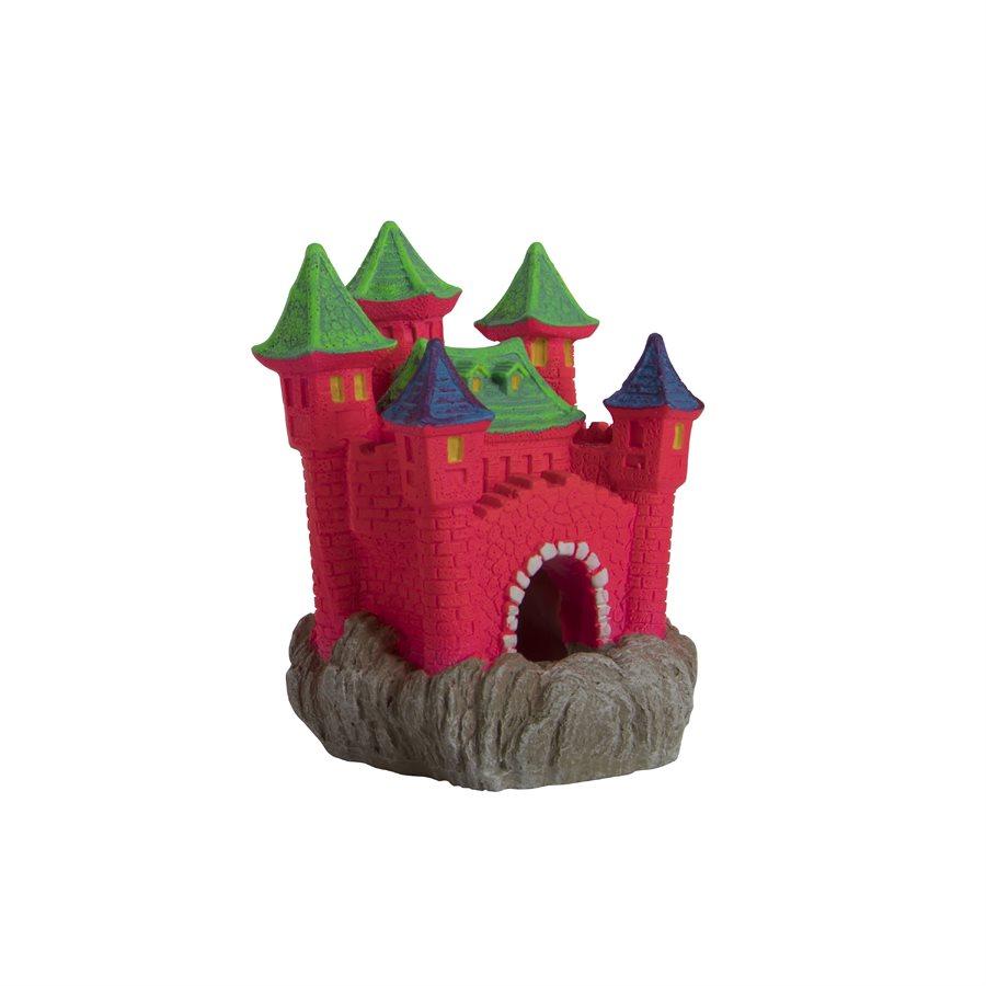 Spectrum GloFish Ornament Color-Changing Castle Large Aquatic Spectrum Brands 