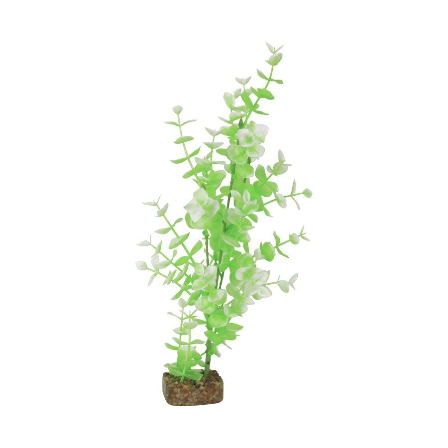 Spectrum GloFish Plant Large Green White Aquatic Spectrum Brands 