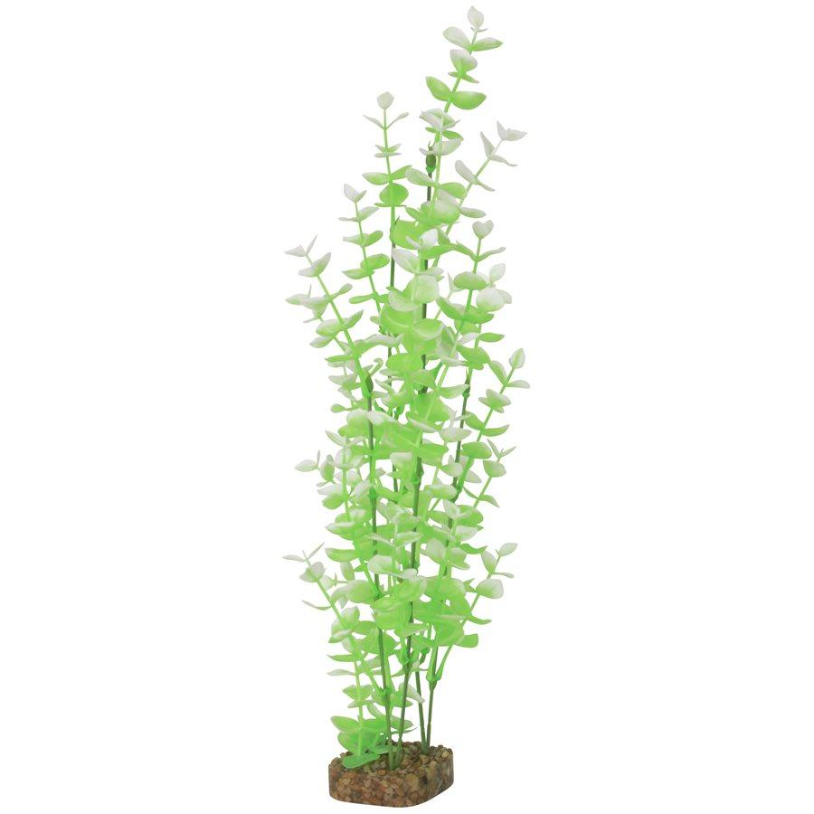 Spectrum GloFish Plant Extra Large Green White Aquatic Spectrum Brands 