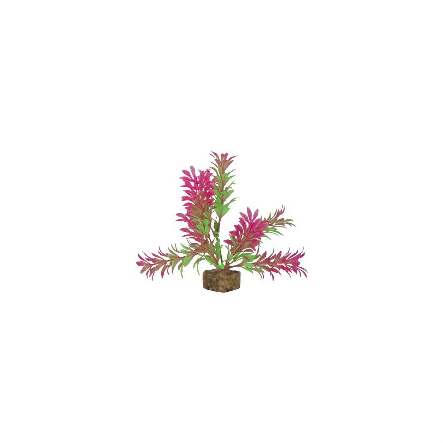 Spectrum GloFish Plant Small Green Pink Aquatic Spectrum Brands 