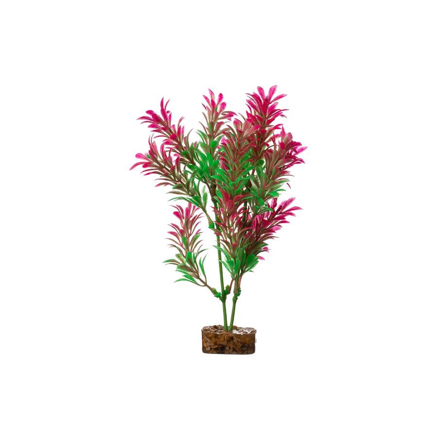 Spectrum GloFish Plant Medium Green Pink Aquatic Spectrum Brands 