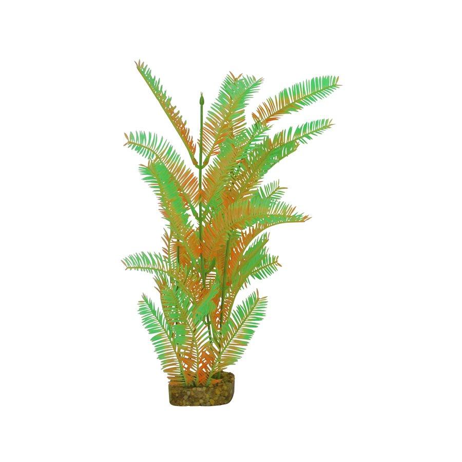 Spectrum GloFish Plant Extra Large Green Orange Aquatic Spectrum Brands 