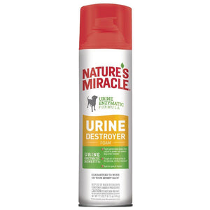 Spectrum Nature's Miracle Dog Stain Urine Destroyer Foam Aerosol 17.5oz Dog Supplies Spectrum Brands 