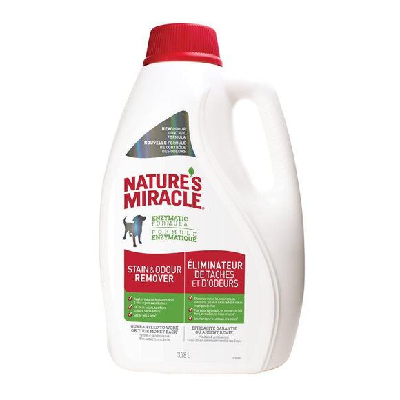 Spectrum Nature's Miracle Stain & Odor Remover 1 Gallon 128oz Dog Supplies Spectrum Brands 
