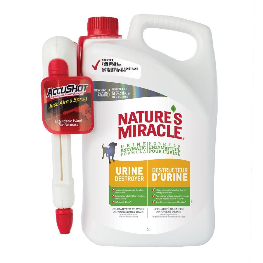 Spectrum Nature's Miracle Urine Destroyer Accushot 170oz Dog Supplies Spectrum Brands 