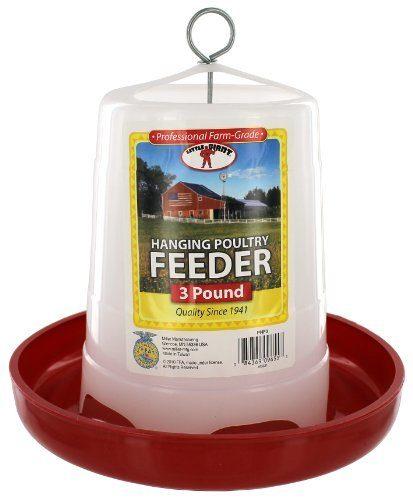 3 Pound Plastic Hanging Poultry Feeder Poultryfeeder KB Depot Express 