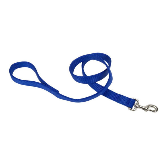 Coastal® Double-Ply Dog Leash - 1in x 4ft Blue KB Depot Express 