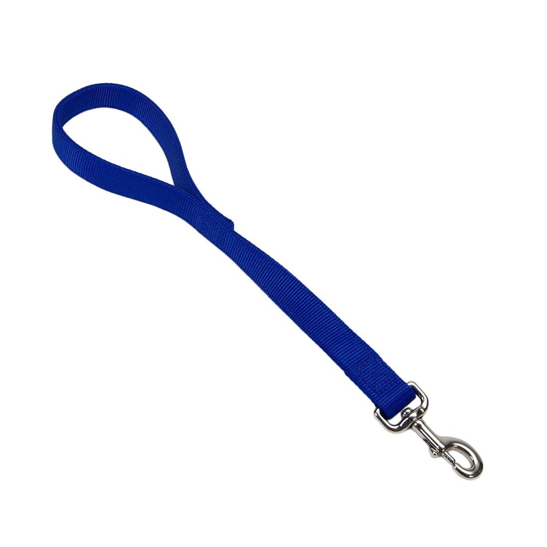 Coastal Double-Ply Nylon Dog Traffic Leash - 1in x 18in Blue KB Depot Express 