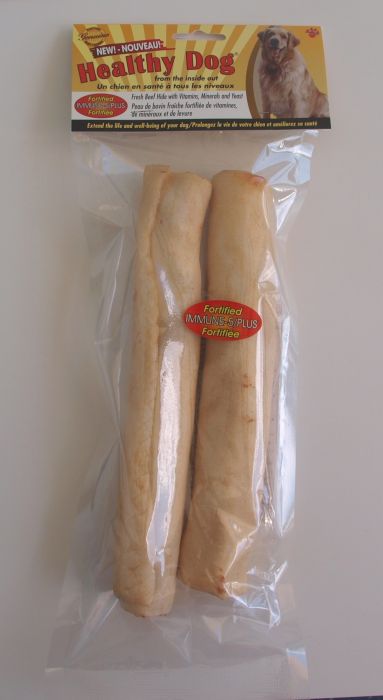 Master best Friend Fortified Rawhide Retreiver Roll Dog 1X2PK 10in