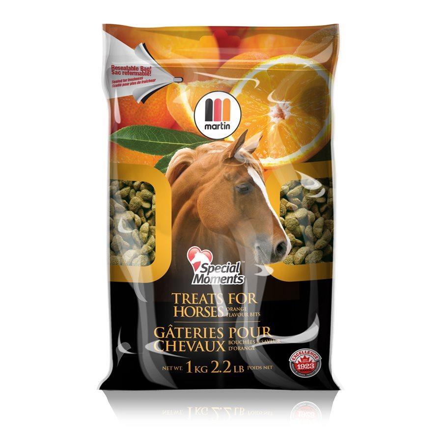 Martin Mills Horse Treats Orange Flavor 1kg Farm MARCAM Nutrition 
