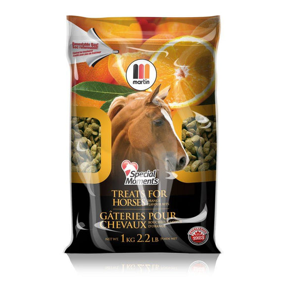 Martin Mills Horse Treats Orange Flavor 1kg Farm MARCAM Nutrition 