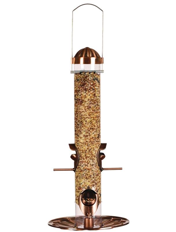 Perky-Pet 2-in-1 Wild Bird Feeder, Metal Port Bird Feeder orgill 